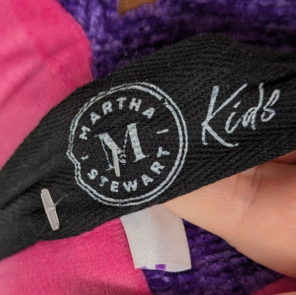 Martha Stewart Kids Best Friend Pink Purple Witch Pillow Set